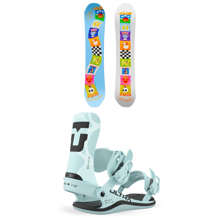 Armada Do-Si-Do Snowboard + Union Ultra Snowboard Bindings - Women's 2027
