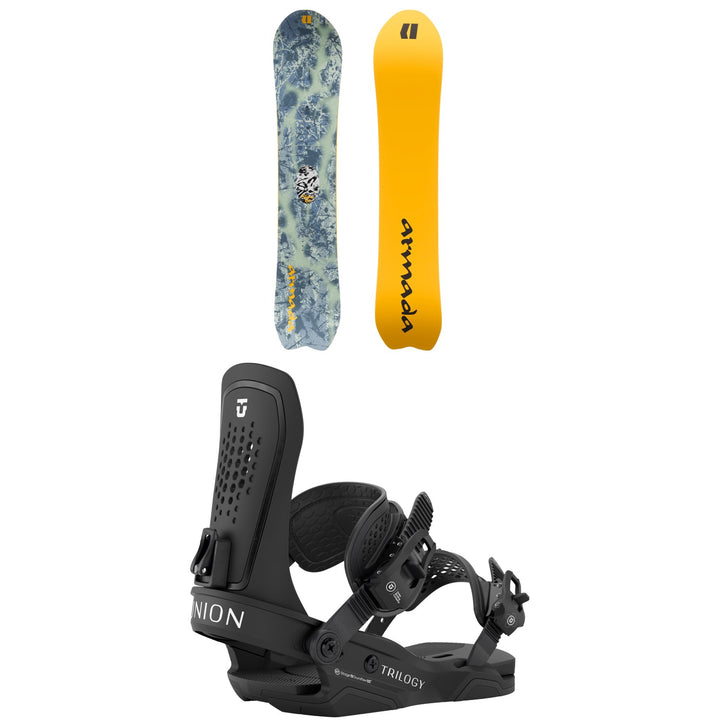 Armada Kure Snowboard + Union Trilogy Snowboard Bindings - Women's 2027