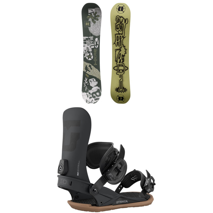 Armada Tuffy Snowboard + Union Strata Snowboard Bindings 2027