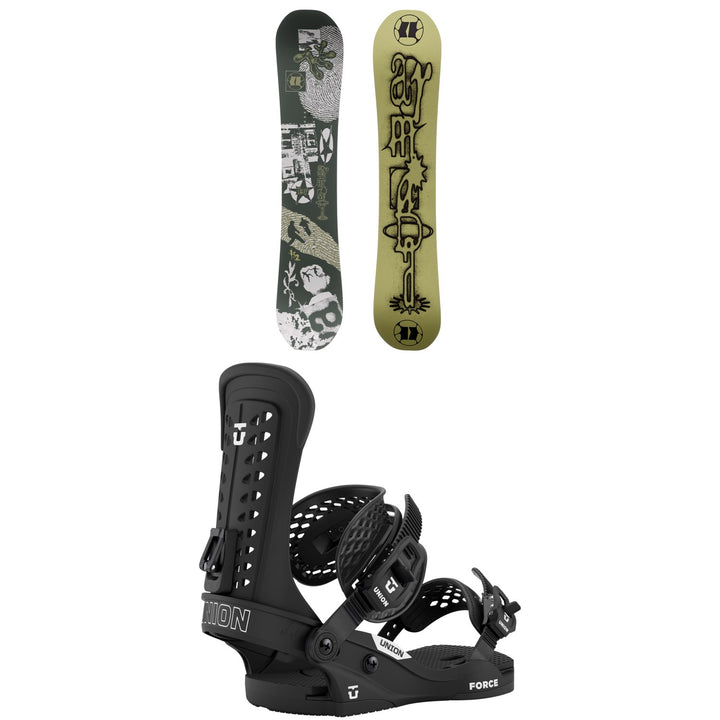 Armada Tuffy Snowboard + Union Force Classic Snowboard Bindings 2027