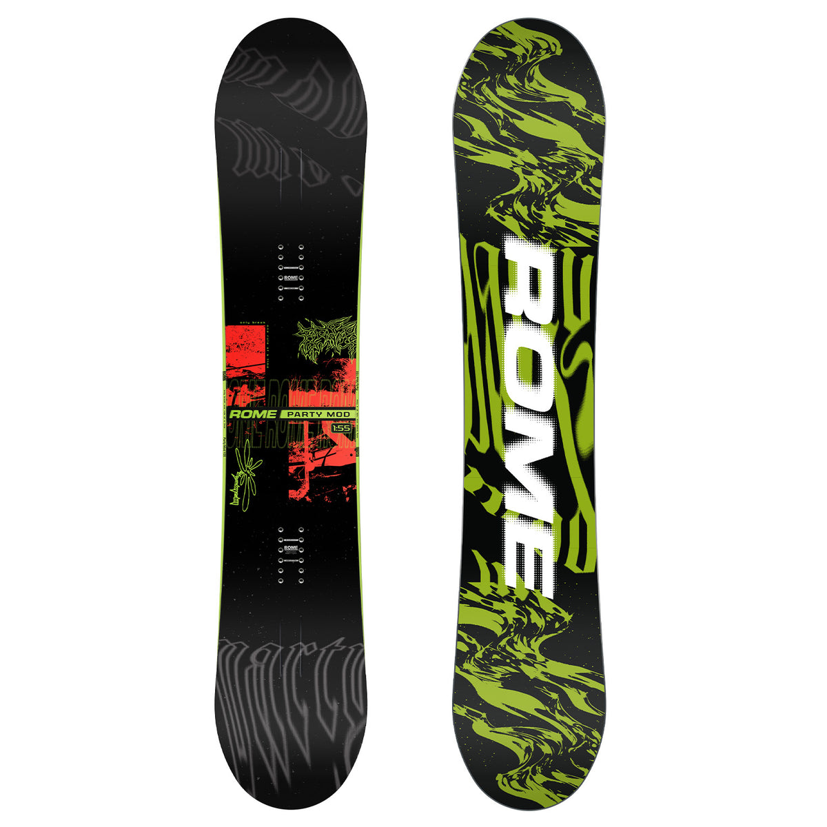 Rome Party Mod Snowboard - Blem 2027