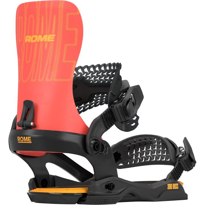 Rome 390 Boss AW Snowboard Bindings - Blem 2027 Orange