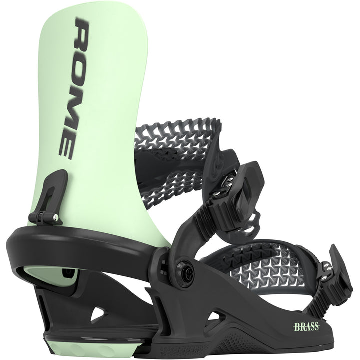 Rome Brass HW Snowboard Bindings - Blem - Women's 2027 Green