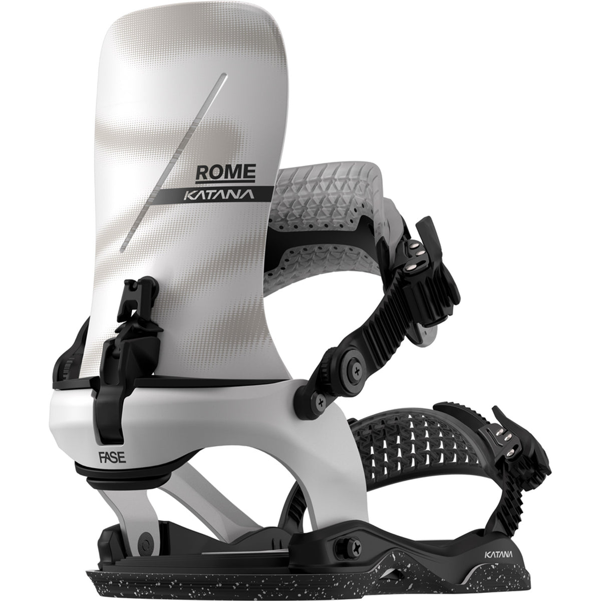 Rome Katana AW FASE Snowboard Bindings - Blem 2027 White