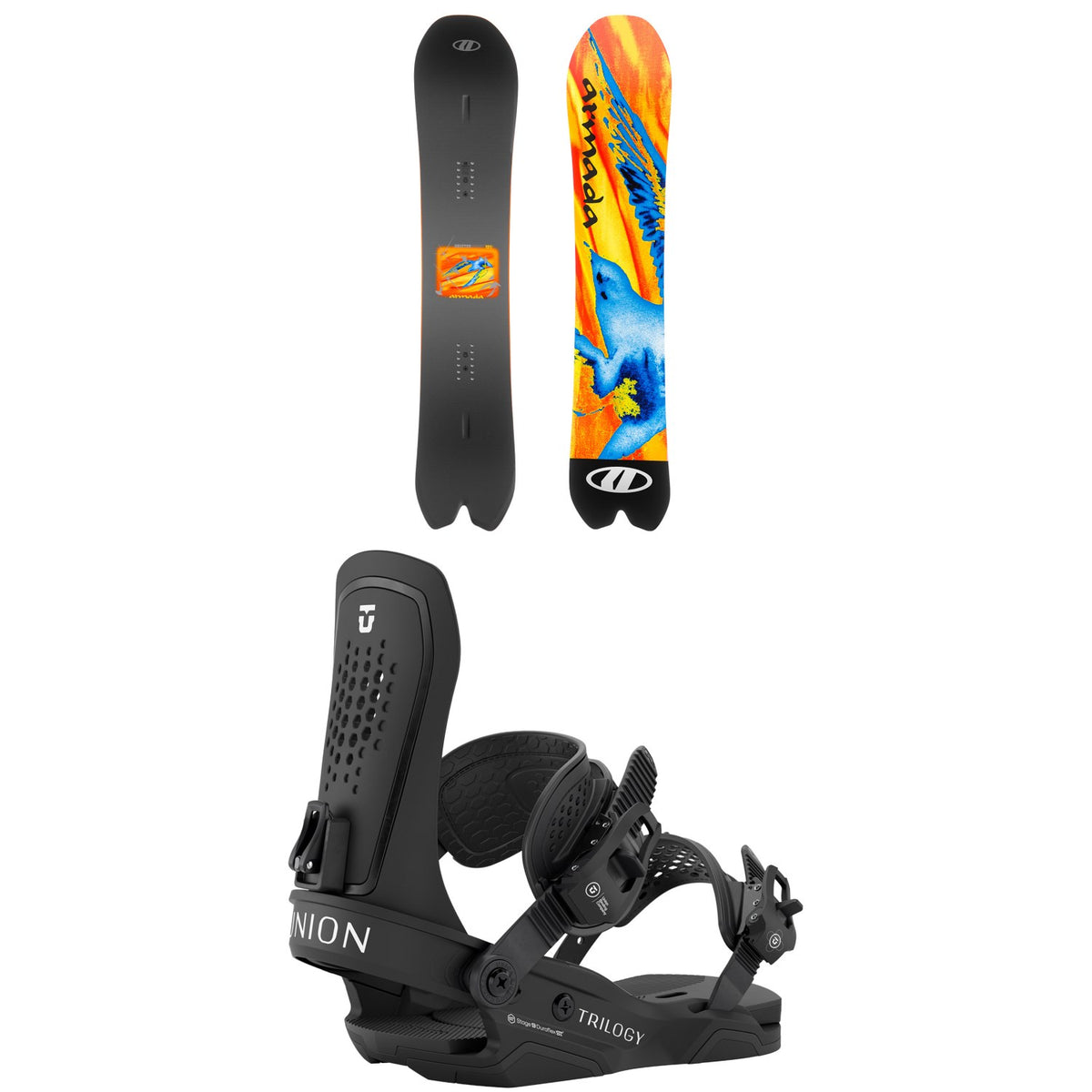Armada Shatter Point Snowboard + Union Trilogy Snowboard Bindings - Women's 2027