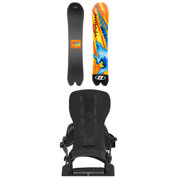 Armada Shatter Point Snowboard + Bent Metal Transfer Pro Snowboard Bindings 2027