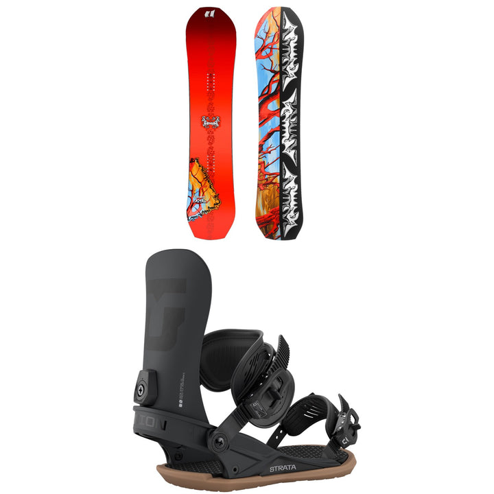 Armada Squonk Snowboard + Union Strata Snowboard Bindings 2027