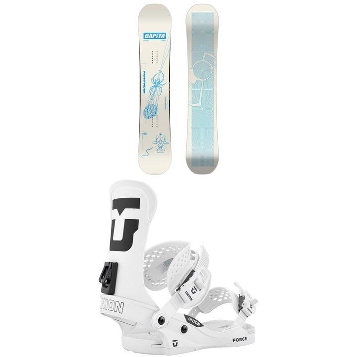 CAPiTA Pathfinder Snowboard + Union Force Classic Snowboard Bindings 2027