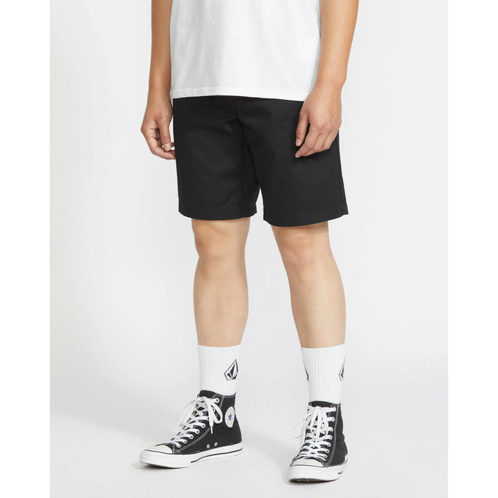 Volcom Frickin Elastic Waist 19 Shorts - Men's Black