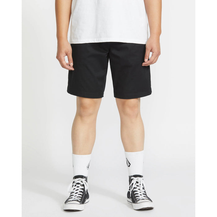 Volcom Frickin Elastic Waist 19 Shorts - Men's Black