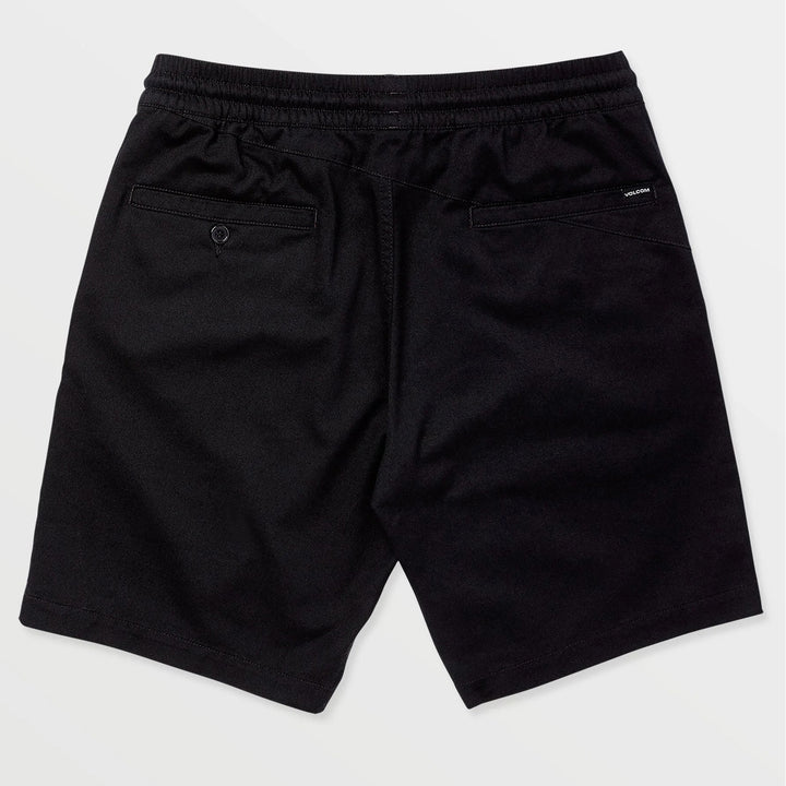 Volcom Frickin Elastic Waist 19 Shorts - Men's Black