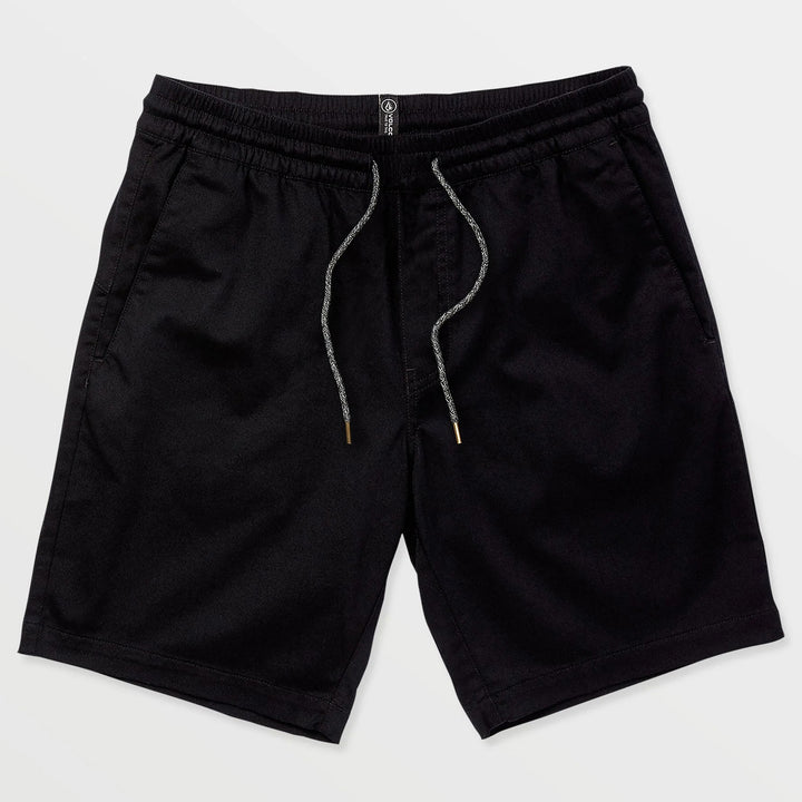 Volcom Frickin Elastic Waist 19 Shorts - Men's Black