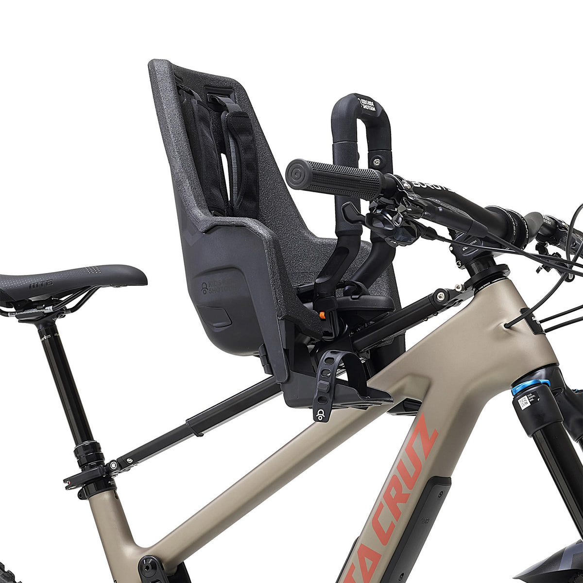 Kids Ride Shotgun Pro Evo 2-in-1 Child Seat and Bar Combo - Kids' Black