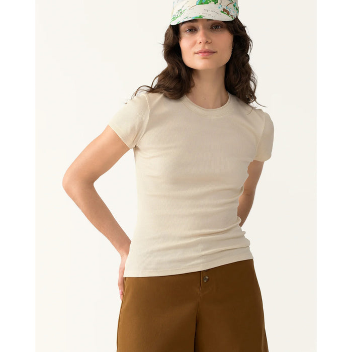 Hikerkind Ribbed Merino T-Shirt - Women's Betula