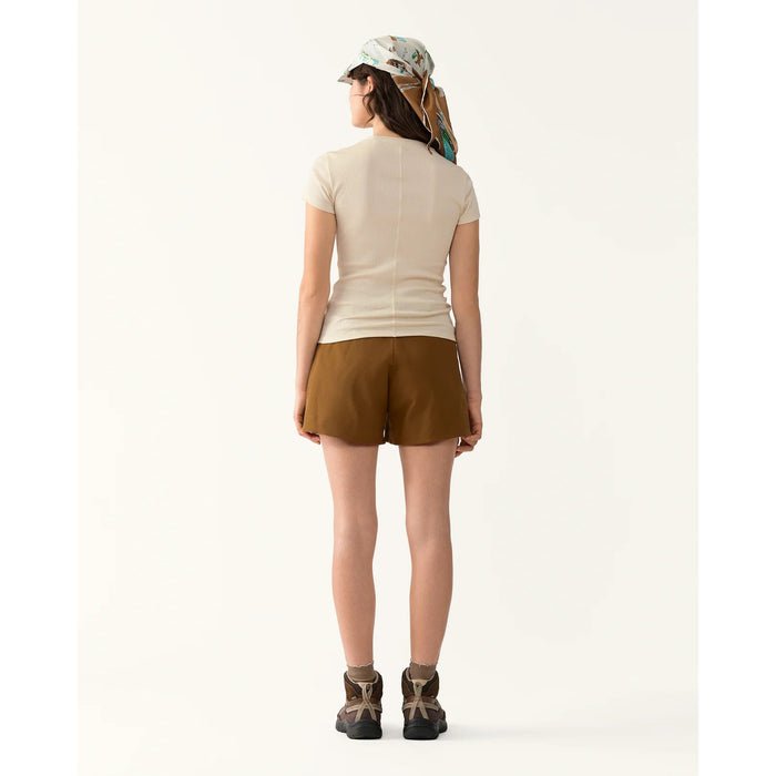 Hikerkind Ribbed Merino T-Shirt - Women's Betula
