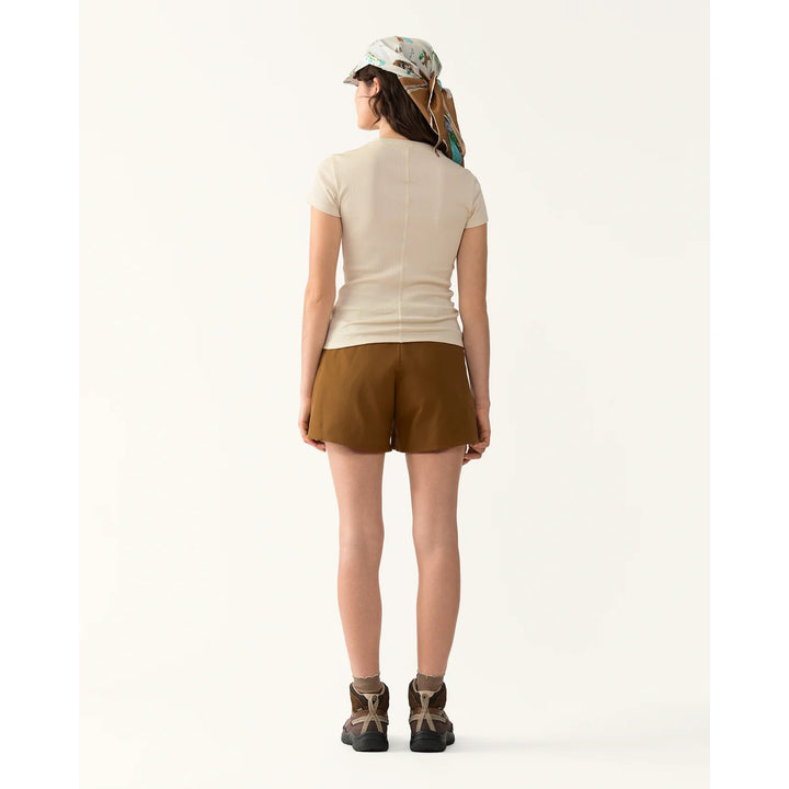 Hikerkind Ribbed Merino T-Shirt - Women's Betula