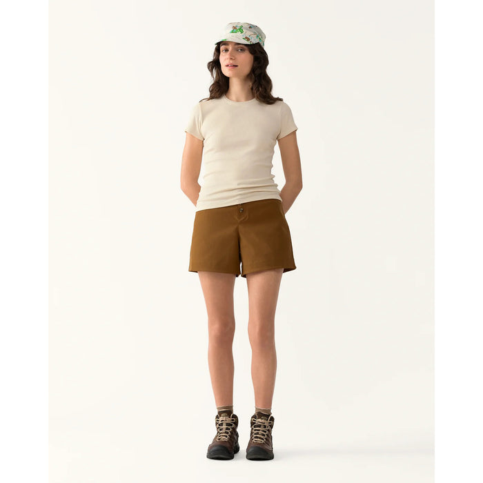 Hikerkind Ribbed Merino T-Shirt - Women's Betula