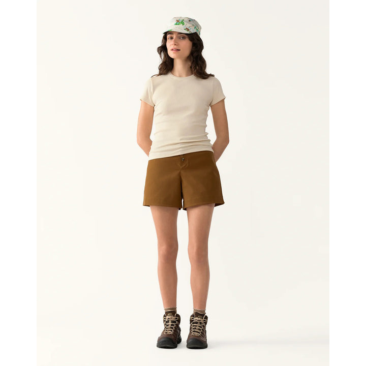 Hikerkind Ribbed Merino T-Shirt - Women's Betula