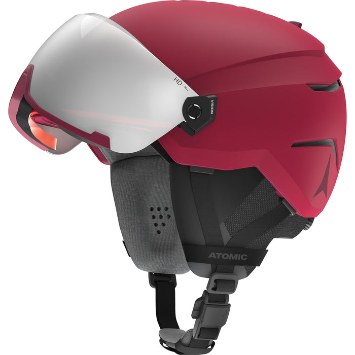 Atomic Savor Amid Visor HD Helmet Dark Red