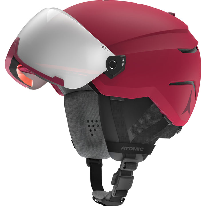 Atomic Savor Amid Visor HD Helmet Dark Red