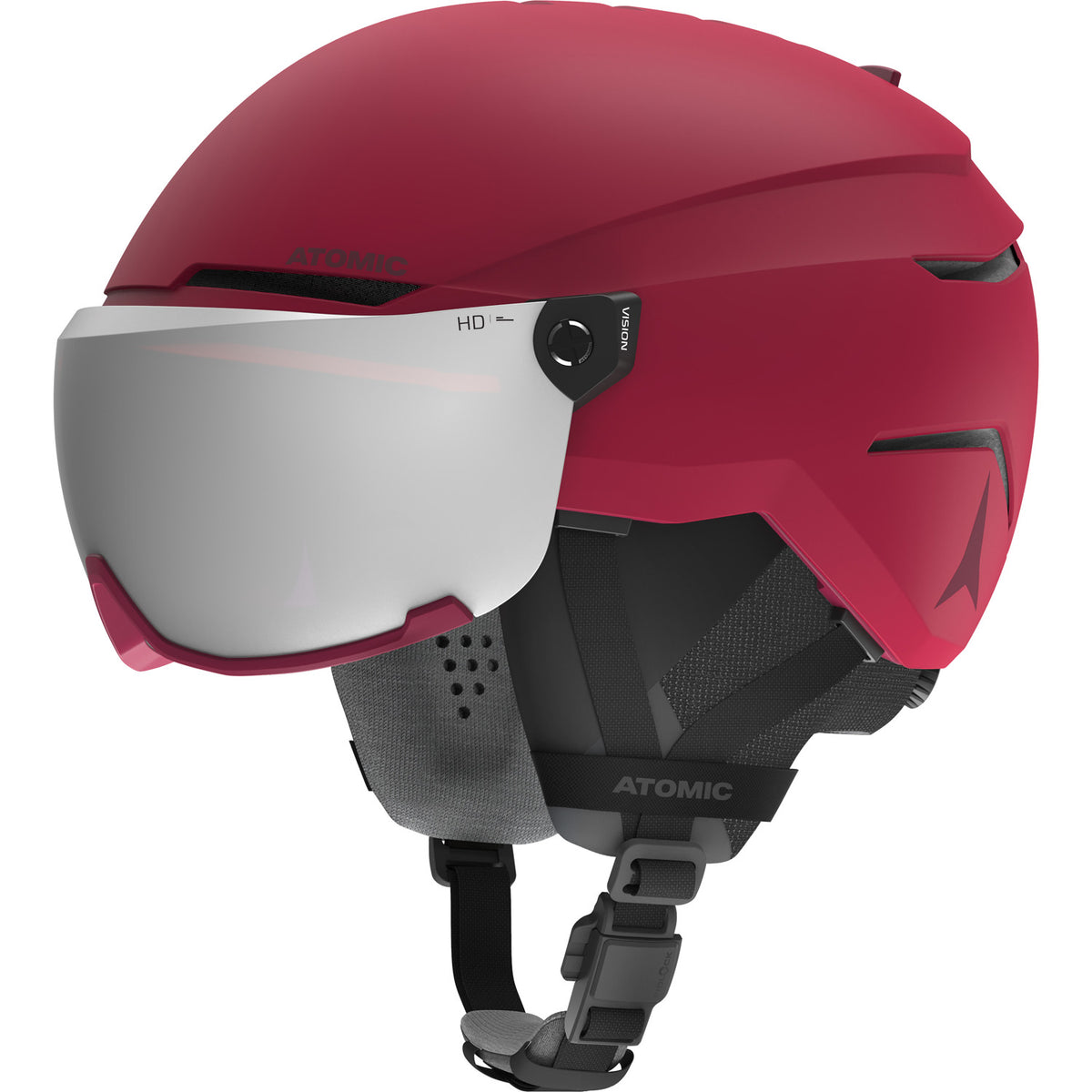 Atomic Savor Amid Visor HD Helmet Dark Red