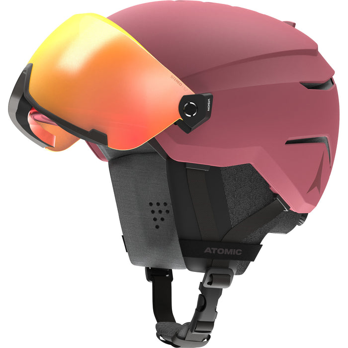 Atomic Savor Visor Stereo Helmet Maroon