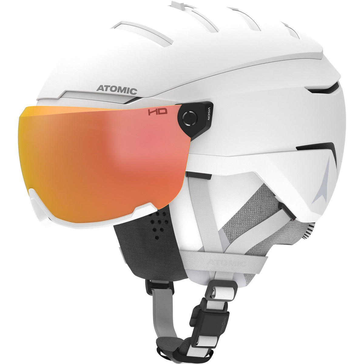 Atomic Savor GT Amid Visor HD Helmet White