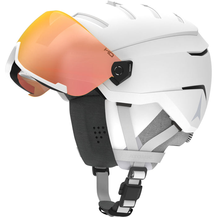 Atomic Savor GT Amid Visor HD Helmet White