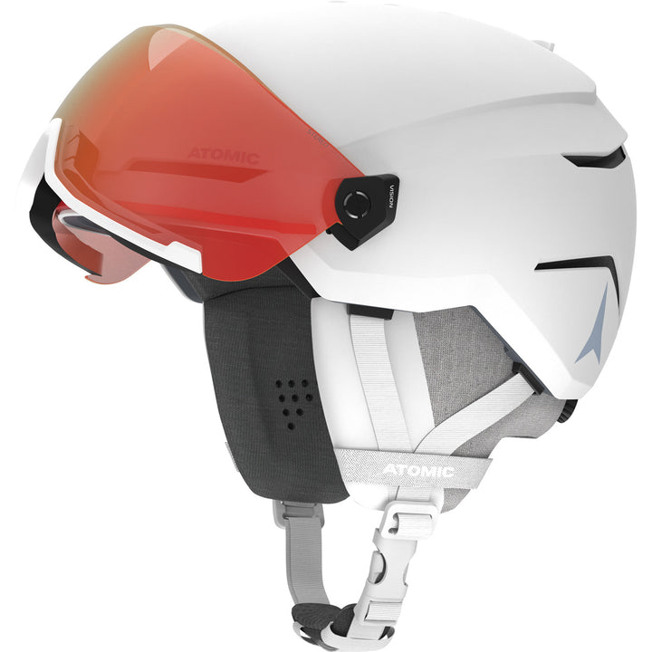 Atomic Savor Visor Photo Helmet White Heather