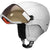 Atomic Revent GT Amid Visor HD Photo Helmet White