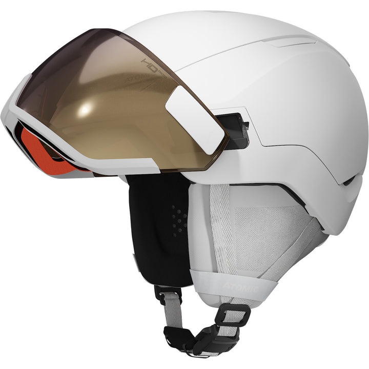 Atomic Revent GT Amid Visor HD Photo Helmet White