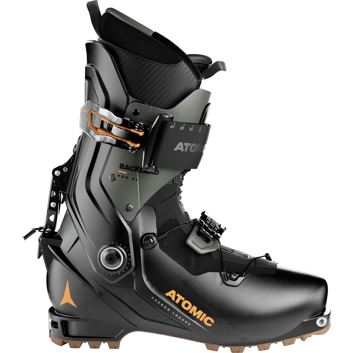 Atomic Backland Pro SL Alpine Touring Ski Boots 2024 Black/Army