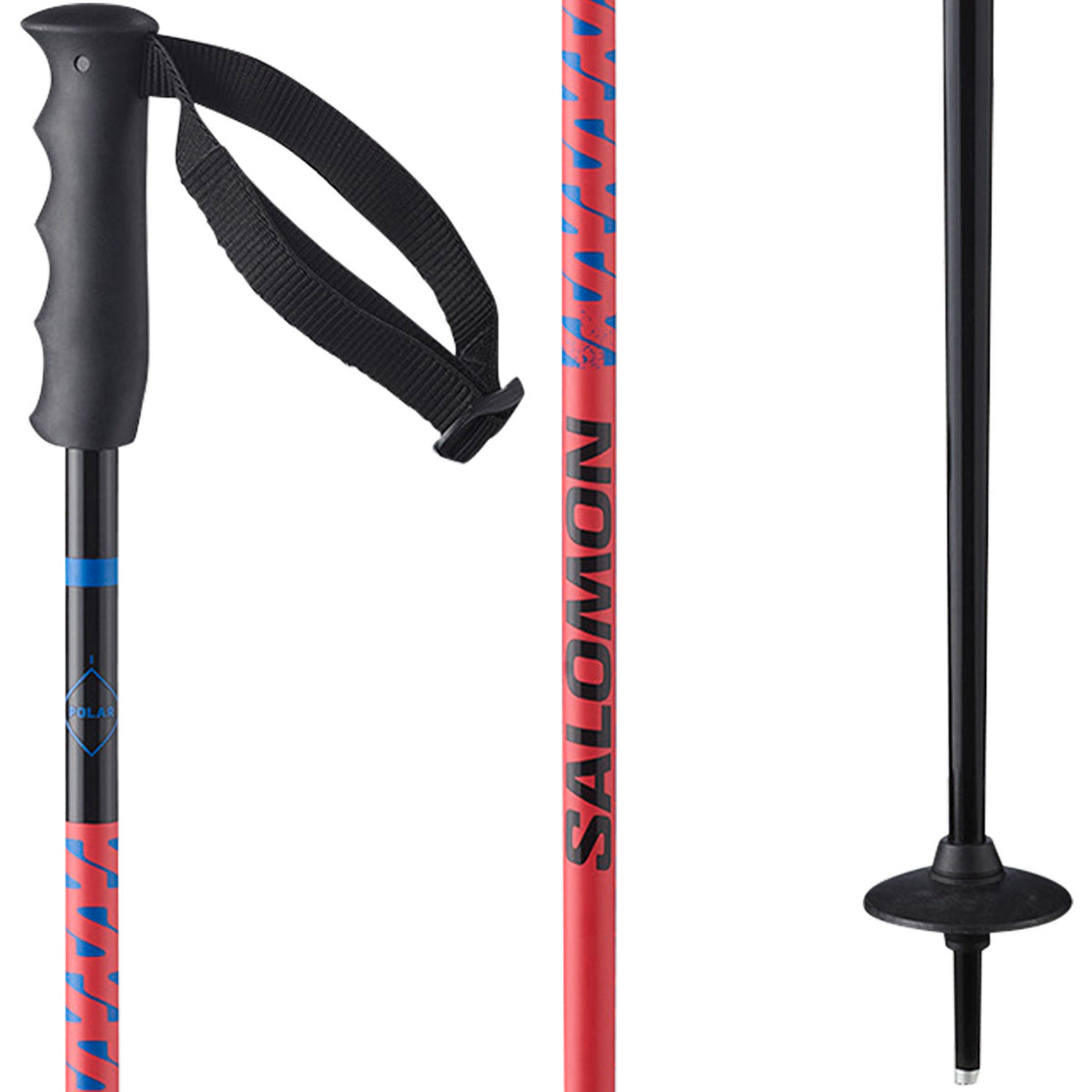 Salomon Polar Jr Ski Poles - Kids' 2027 Black