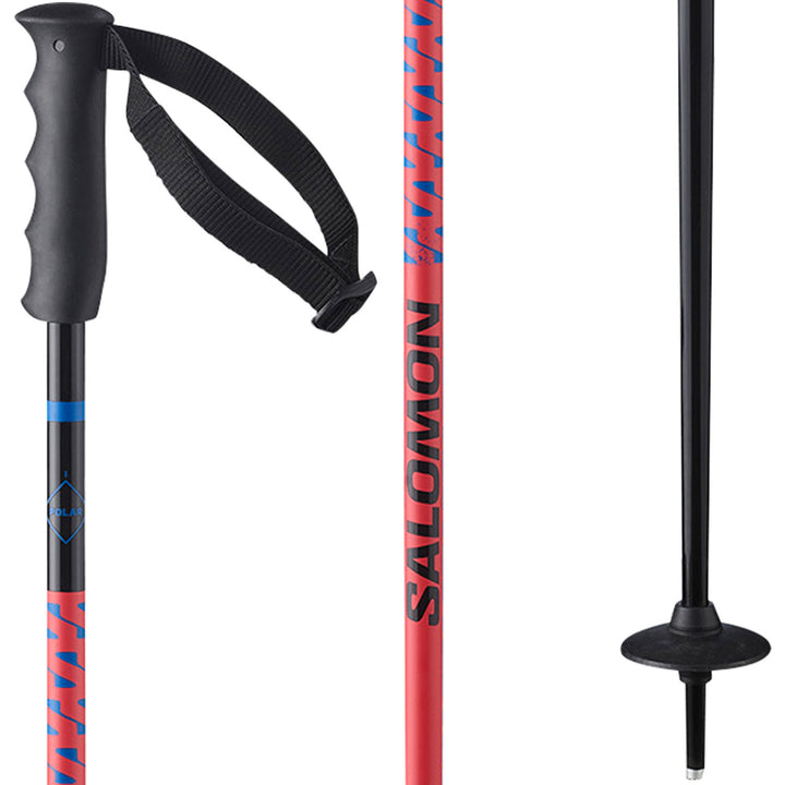 Salomon Polar Jr Ski Poles - Kids' 2027 Black