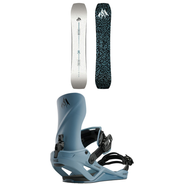 Jones Aviator 2.0 Snowboard + Mercury FASE Snowboard Bindings 2027