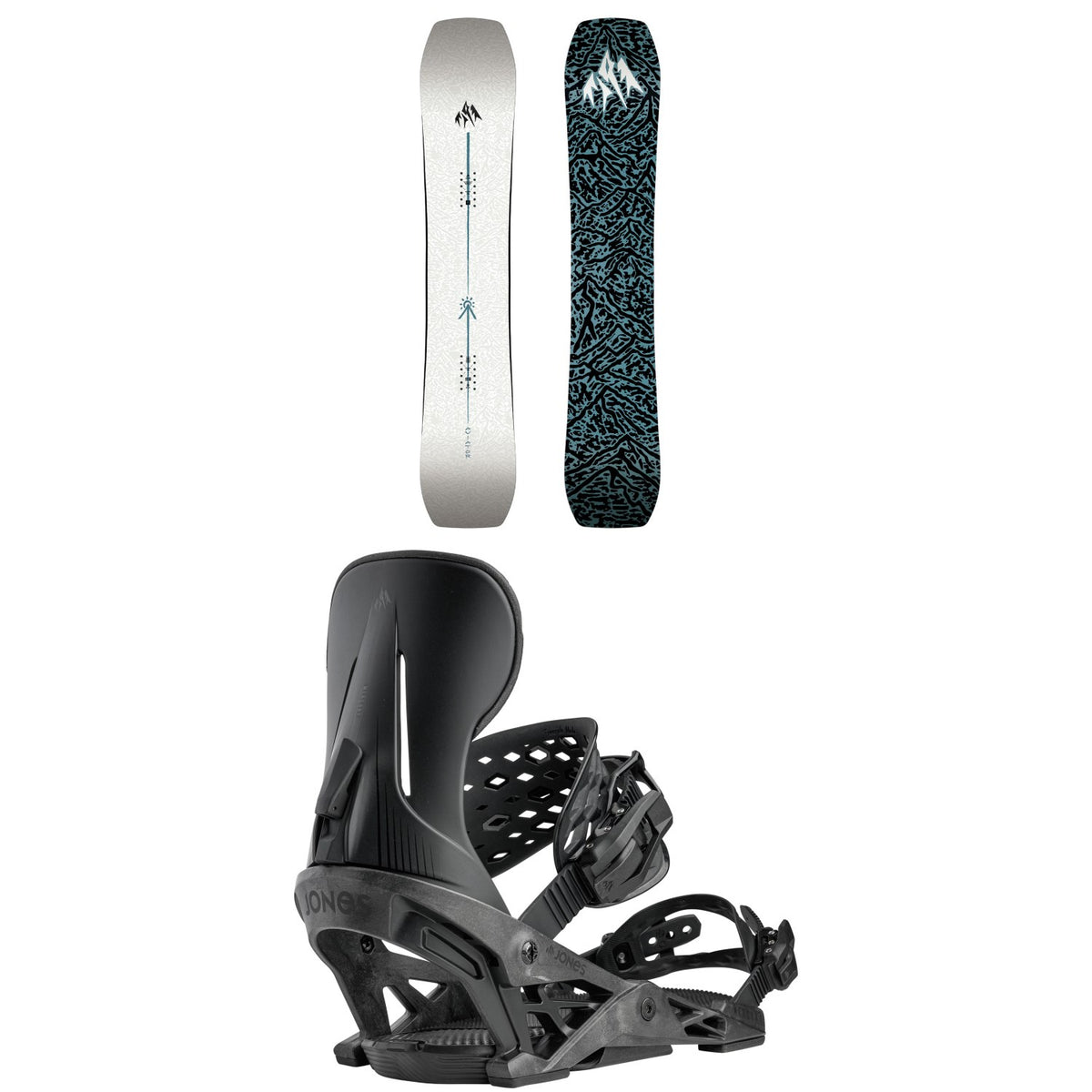 Jones Aviator 2.0 Snowboard + Mercury Snowboard Bindings 2027