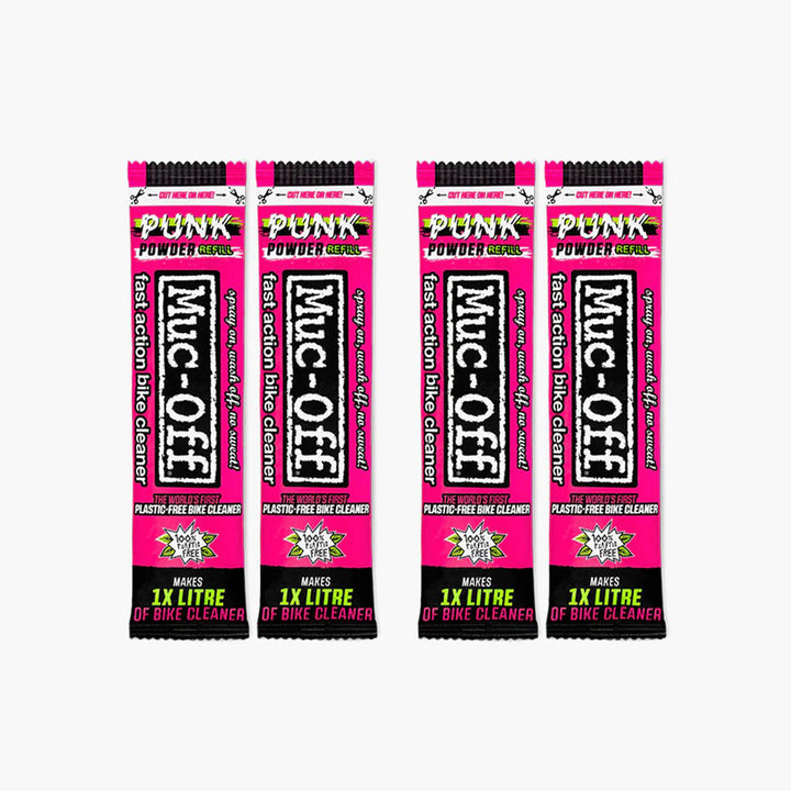 Muc-Off Punk Powder 4-Pack Bike Cleaner