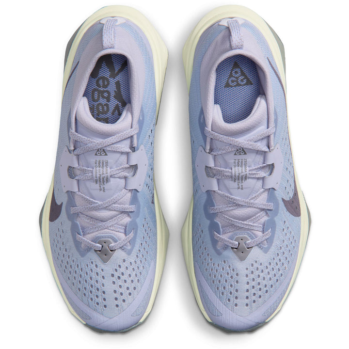 Nike ACG Zegama Shoes - Women's Ghost/Cement Grey-Sea Glass Smoke Grey