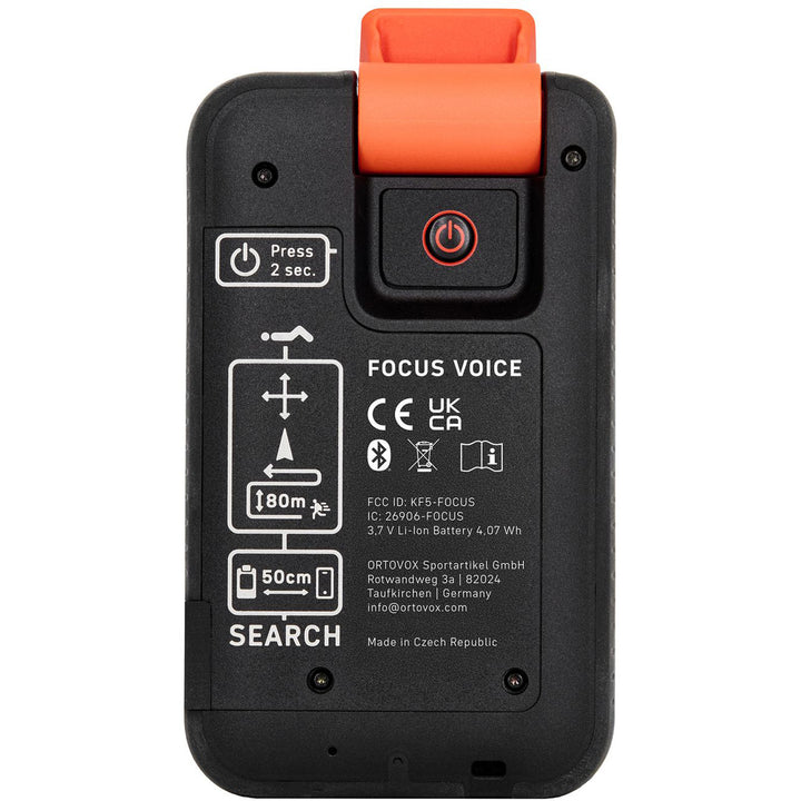 Ortovox Focus Voice Avalanche Beacon Safety Blue