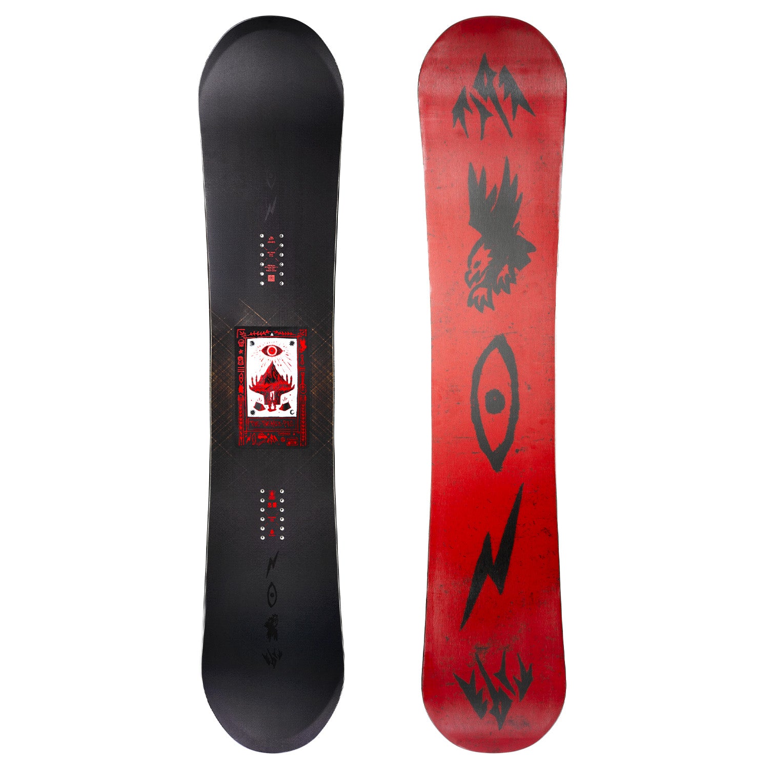 【即日発送可】Ride Target スノーボード ブラック/レッド Jones Tweaker Pro 2.0 Snowboard 2027 – evo