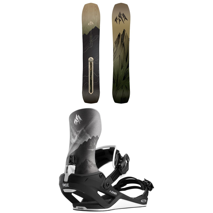 Jones Flagship Snowboard + Mercury FASE Snowboard Bindings 2027