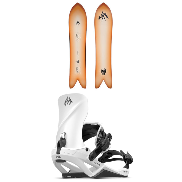 Jones Storm Chaser Snowboard + Mercury FASE Snowboard Bindings 2027