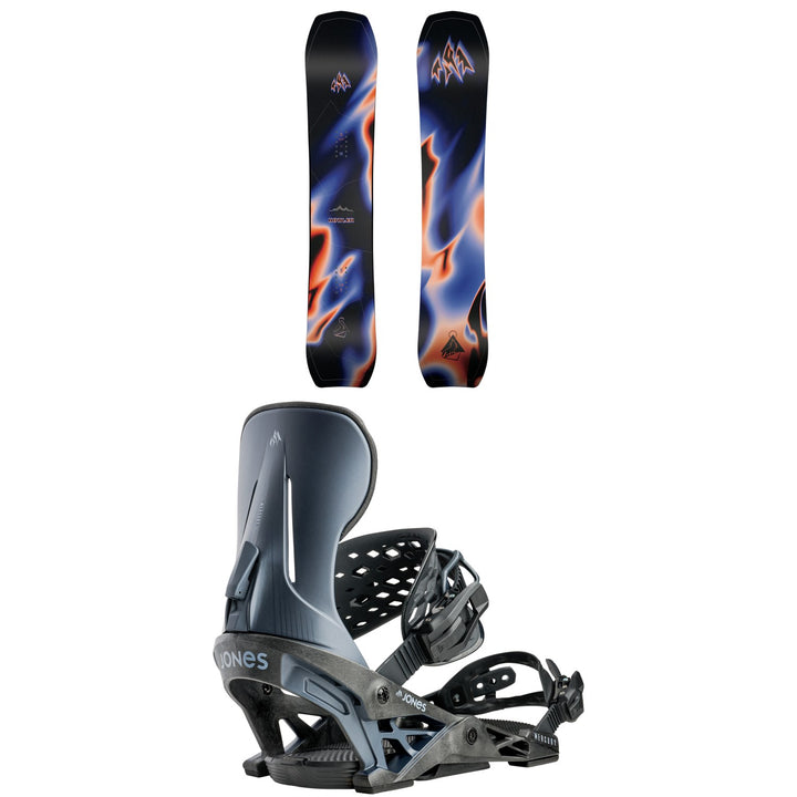 Jones Howler Snowboard + Mercury Snowboard Bindings 2027