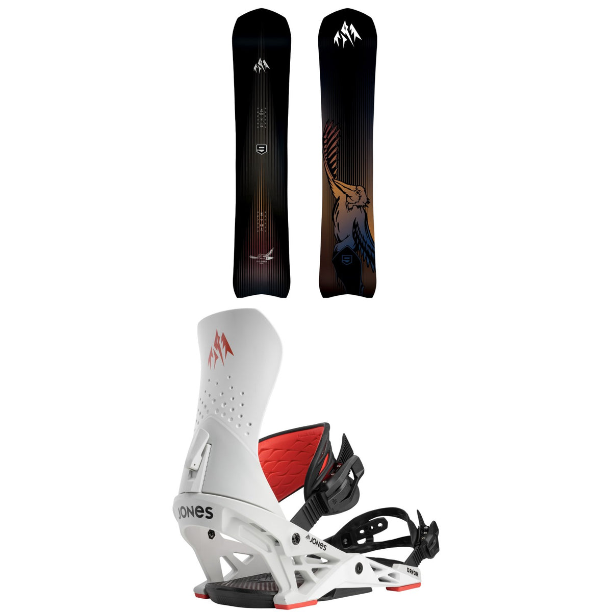 Jones Freecarver 9000S Snowboard + Orion Snowboard Bindings 2027