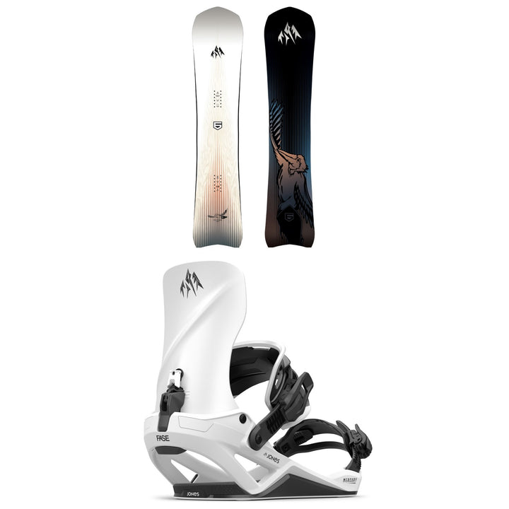 Jones Freecarver 6000S Snowboard + Mercury FASE Snowboard Bindings 2027