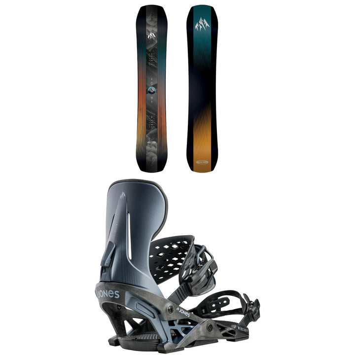 Jones Mountain Twin Snowboard + Mercury Snowboard Bindings 2027