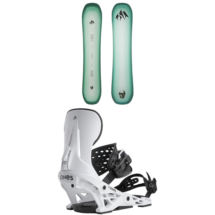 Jones TwinCraft Snowboard + Mercury Snowboard Bindings 2027