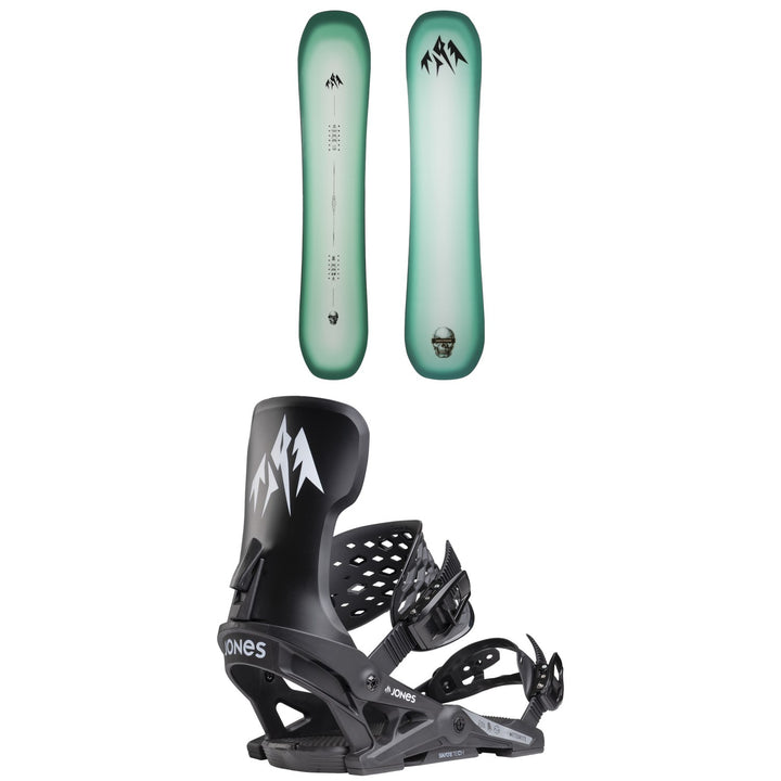 Jones TwinCraft Snowboard + Meteorite Snowboard Bindings 2027