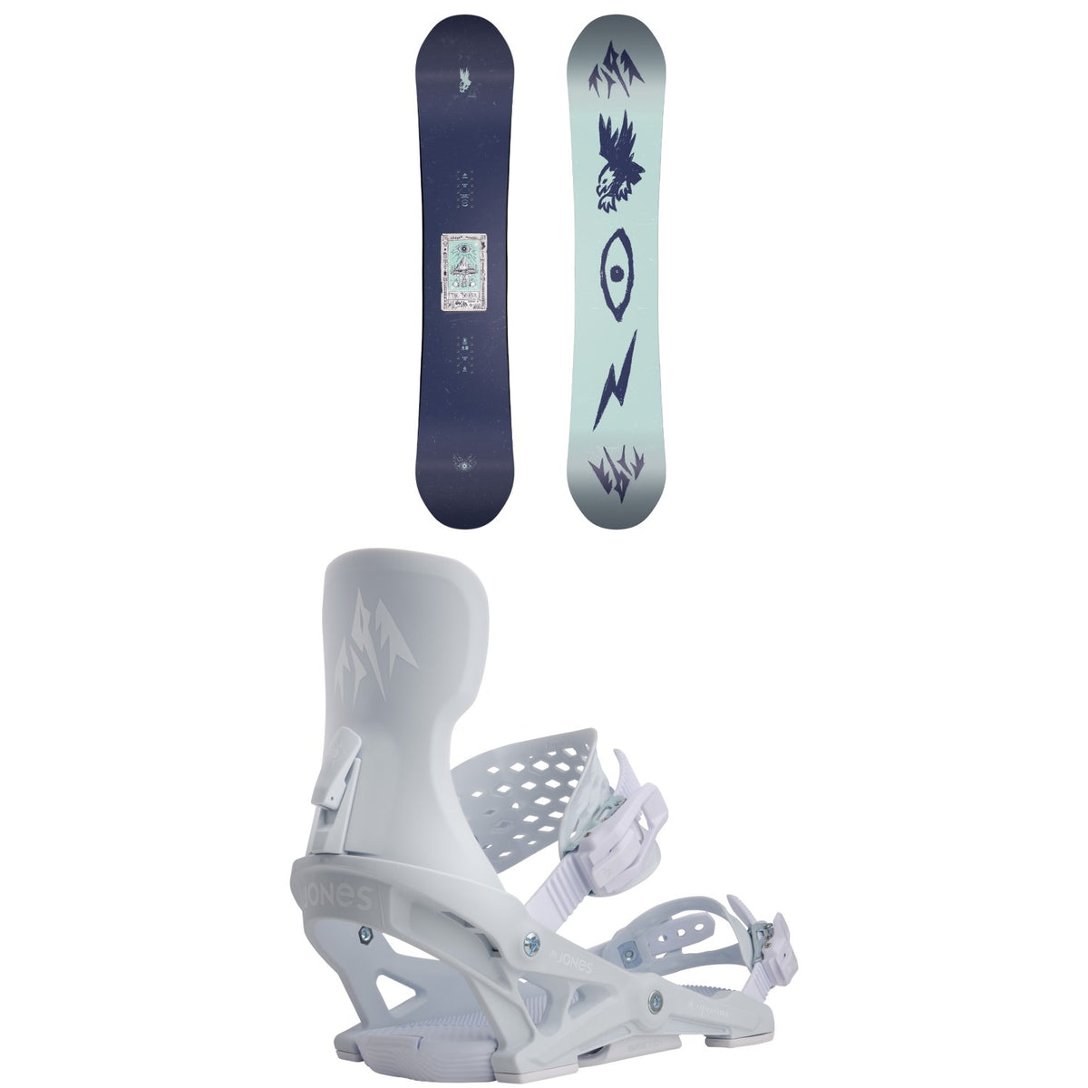 Jones Tweaker 2.0 Snowboard + Equinox Snowboard Bindings - Women's 2027