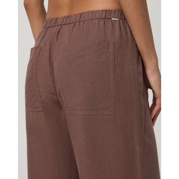 Vuori Trestles Twill Crop Wideleg Pants - Women's Sable